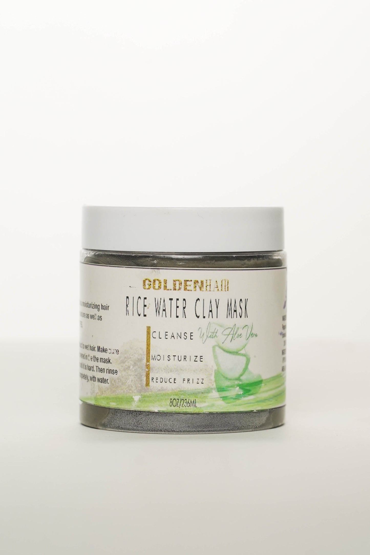 Rice Water Clay Mask With Aloe Vera